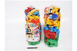 KLOCKI plast. 200 el. średnie, worek   3+