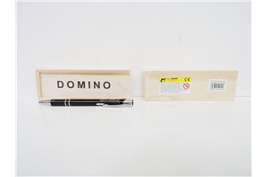DOMINO, drew., 15x3x4 cm