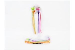 OZDOBY DO WŁOSÓW sztuczne pasemka 4 szt.