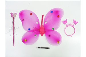 SKRZYDŁA MOTYLA, zest., róż., 48x36 cm,    fol.