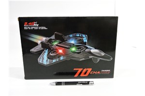 SAMOLOT na radio, 65x25,5x5 cm,    kart.