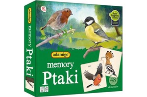 *GRA MEMORY, ptaki, pamięciowa, 3+