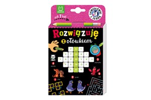 KSIĄŻ. Rozwiązuję z ołówkiem. Łamigłówki z zebrą
