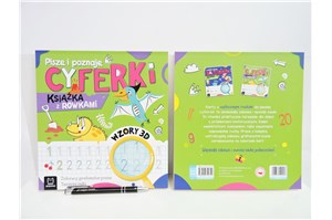 KSIĄŻ. Piszę i poznaję, Cyferki, rowki, 3D