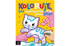 KSIĄŻ. Koloruję bez wychodzenia poza linię. Kotek