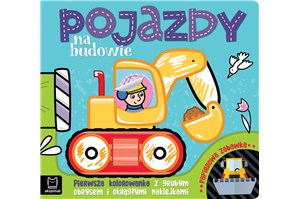 KSIĄŻ. Pojazdy na budowie. Pierwsza kol. z g. obry