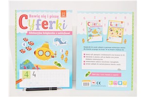 KSIĄŻ.Bawię się i piszę  edu Cyferki edu książ