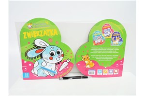 KSIĄŻ. ZWIERZĄTKA - pierwsza kolor. z króliczkiem