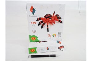 Origami 3D – Pająk, 149 el, zest. kreatywny, 8+