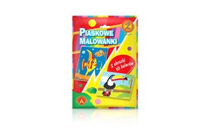 PIASKOWE MALOWANKI RYBKA, TUKAN