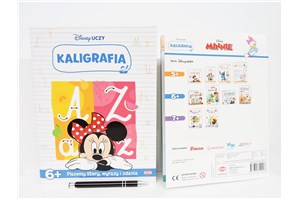 KSIĄŻ. Disney uczy Minnie. Kaligrafia