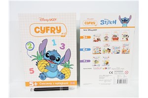 KSIĄŻ. Disney uczy Stitch. Ćwiczenia z naklejkami