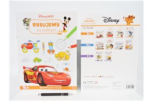 KSIĄŻ. Disney uczy . Rysujemy po kratkach