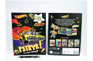 KSIĄŻ. HOT WHEELS. Pstryk! Co widać nocą?