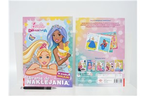 KSIĄŻ. BARBIE Dreamtopia - ubrania do naklejania