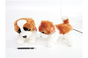*PLUSZ pies, 30 cm, Bernardyn