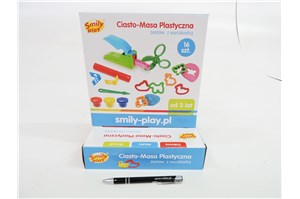 SMILY CIASTO-MASA, z wyciskarką,        kart.