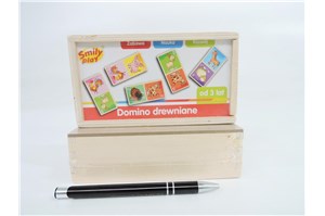 DREWNO, domino drewniane, farma,   3+