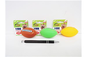 AST. PIŁA rugby dla Yorka, 7,6 cm, gum., 3 kol.