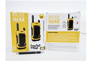 WALKIE TALKIE, 2 szt., 21x17,5x4 cm,         kart.