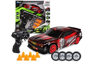 AUTO DO DRIFTU ZDALNIE STEROWANE czerwone