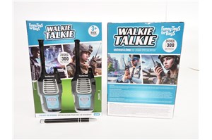 WALKIE TALKIE POLICJA, 25x17,5 cm,       kart.