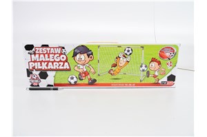 *ZESTAW MAŁEGO PIŁKARZA, SPORTOX, 59x17x4 cm, kart
