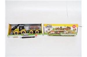 FARMA TRAKTOR, 25cm, do skręc., przycz drewno kart