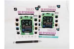 PAD LCD x 8 z rysikiem, 17x13x1 cm,     displ.