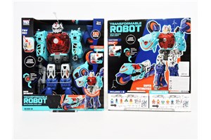 AUTO ROBOT transformers niebieski , kart