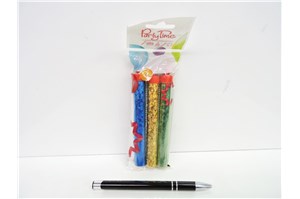 FONTANNA PARTY, 12 cm, 3 szt.,        fol.