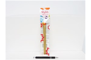 FONTANNA, 18 cm, tortowa, złota,              fol.