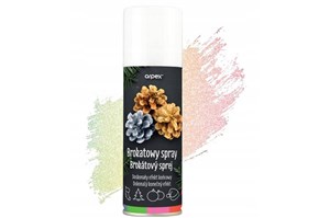 SPRAY dekoracyjny BROKATOWY multikolor 100 ml