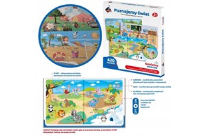 *GENIALNY DZIECIAK Poznajemy świat inte książeczka