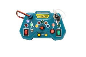 TABLICA MANIPULACYJNA, Elektro, LED, 10x5 cm