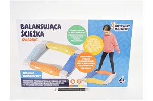 BALANSUJĄCA ŚCIEŻKA - kwadrat, 15x44x27,5 cm, kart