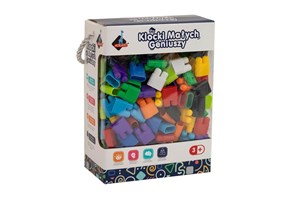 *KLOCKI MAŁYCH GENIUSZY cegielki 260 el.