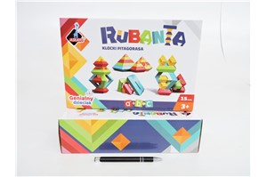 *RUBANTA klocki Pitagorasa,15 el., plast., 3+, kar