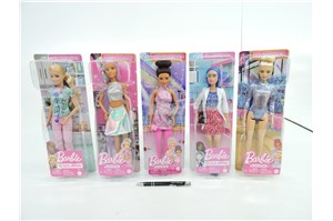 AST. BARBIE lalka, kariera, 5 wz., kart.,    6/