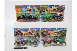 AST. HW MONSTER TRUCKS  auto, 1:64,  2-PAK     8/.