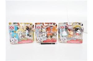 *AST. 101 DALMATYŃCZYKÓW Figurki 2-pak 4 wz 8/.