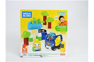 *MEGA BLOKS EKOAUTOBUS ZESTAW KLOCKÓW EKO