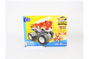 MEGA HW MONSTER TRUCKS 5-ALARM + ŁAZIK POJAZD