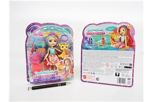 *ENCHANTIMAL ŻYRAFA Lalka,  DELUXE         /4