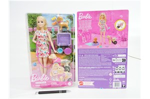 BARBIE LALKA z pieskami + akcesoria      4/
