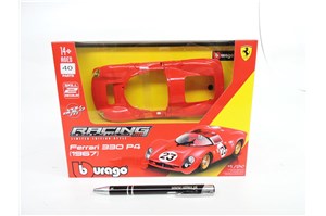 *BBURAGO metal., 1:24, FERRARI 300 P4 DAYTONA,skła