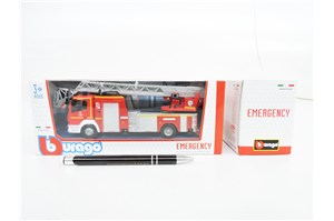 *BBURAGO metal, 1:52, Mercedes Atego Magirus straż