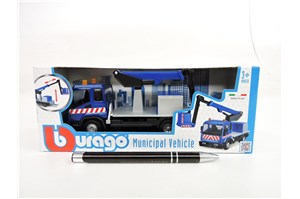 *BBURAGO CIĘŻARÓWKA Truck z platformą, MAN