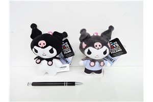 AST. PLUSZ HELLO KITTY 14 cm brelok Kuromi, 2 wz.