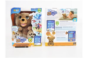 *PLUSZ POE AI Miś tworzący bajki, inter. kart.